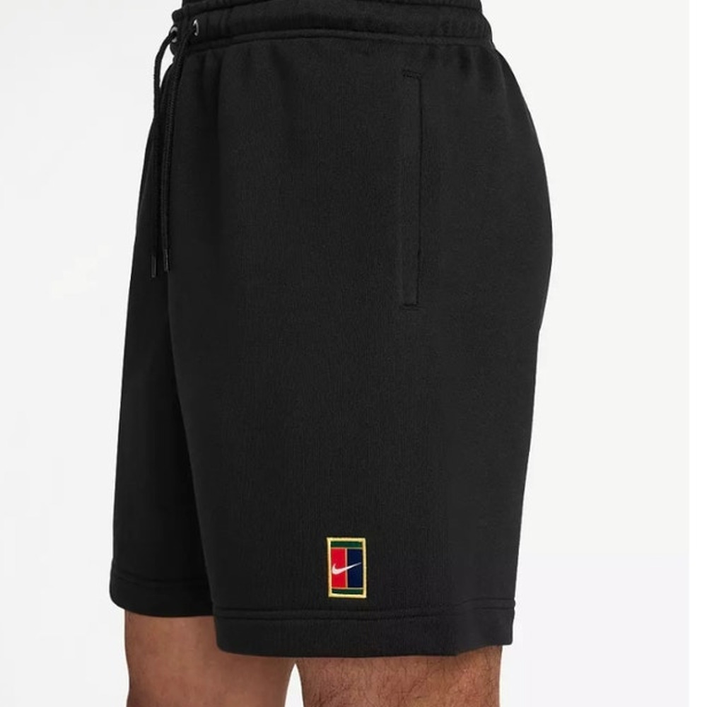 Nike Men's NikeCourt Heritage Dri-FIT Fleece Tennis Shorts XL - Picture 8 of 10